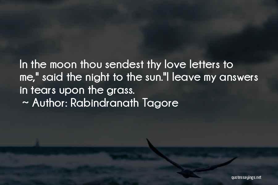 Moon Night Love Quotes By Rabindranath Tagore