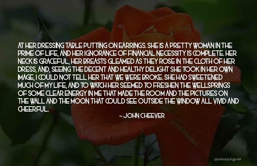 Moon Outside My Window Quotes By John Cheever Moon Outside My Window Quotes By John Cheever
