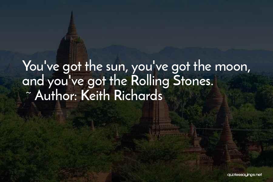 Moon Quotes By Keith Richards