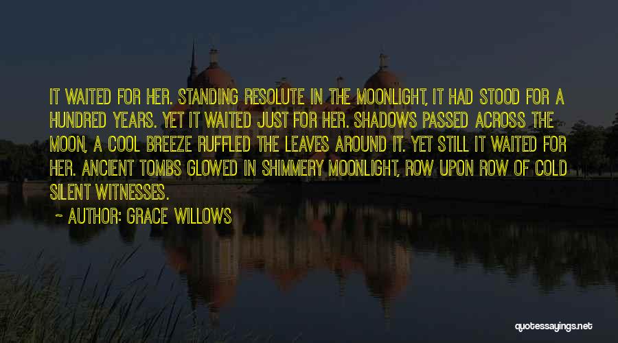 Moon Shadows Quotes By Grace Willows