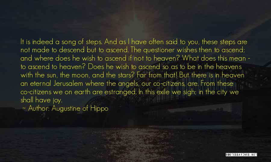Moon Song Quotes By Augustine Of Hippo