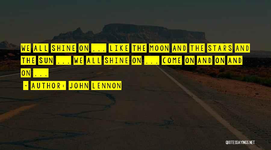 Moon Song Quotes By John Lennon
