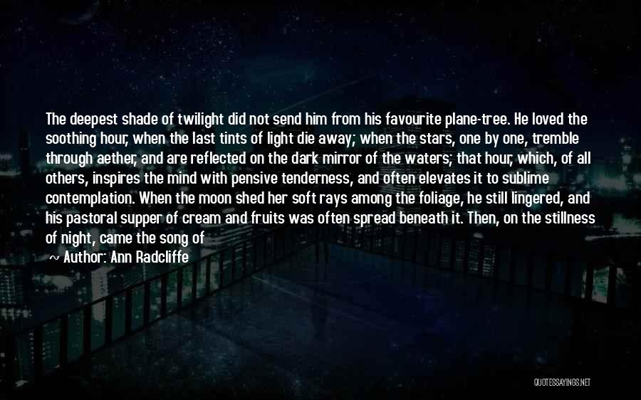 Moon Stars Night Quotes By Ann Radcliffe