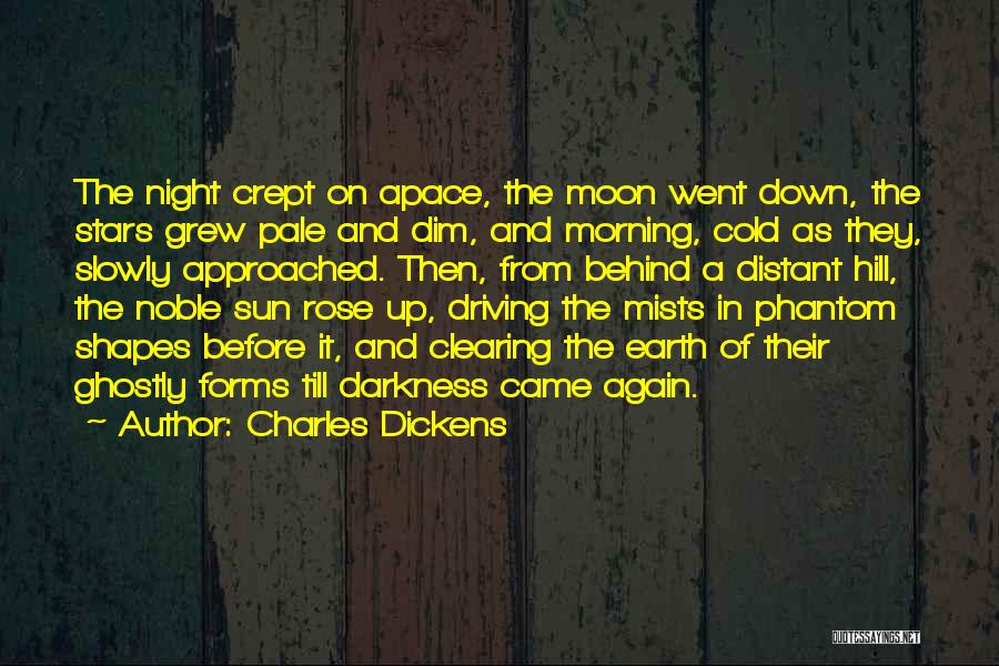 Moon Stars Night Quotes By Charles Dickens