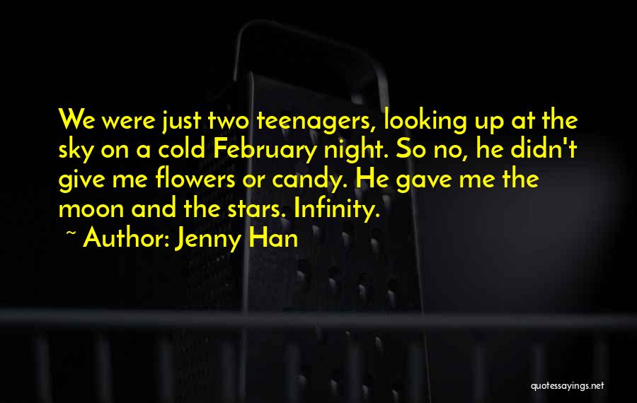 Moon Stars Night Quotes By Jenny Han