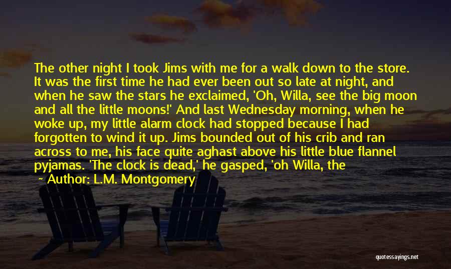 Moon Stars Night Quotes By L.M. Montgomery