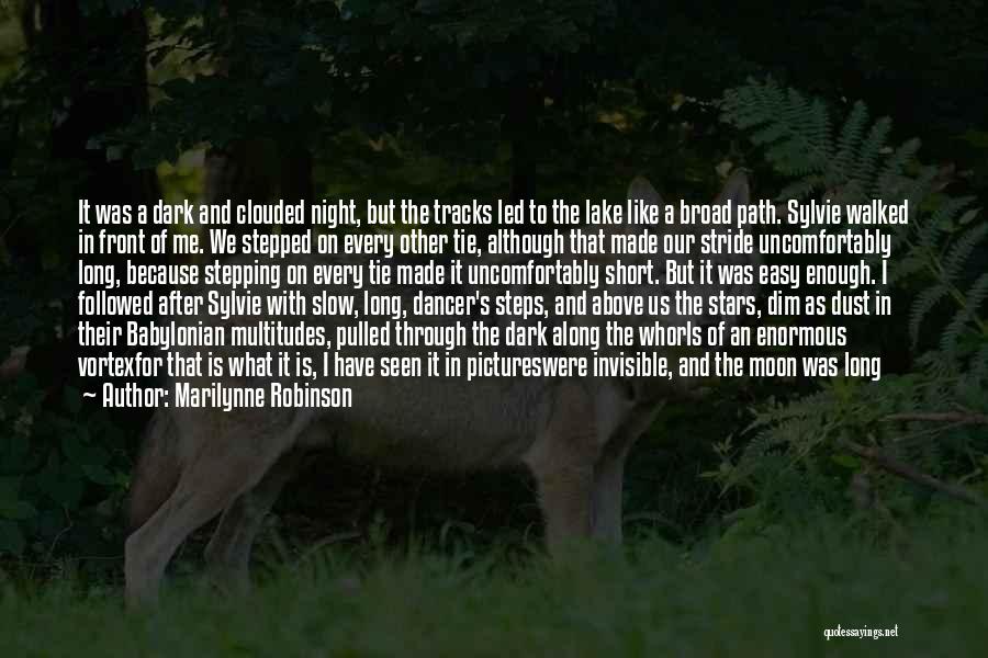 Moon Stars Night Quotes By Marilynne Robinson