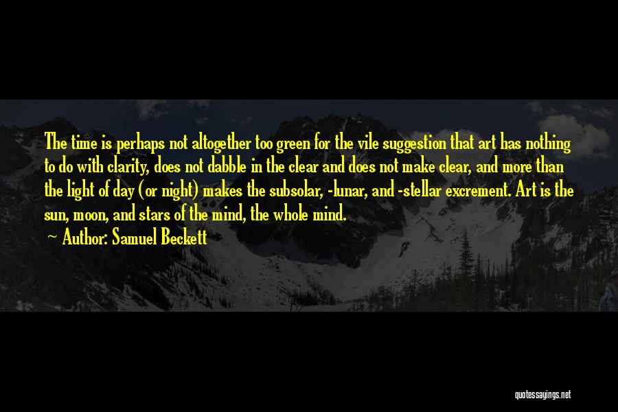 Moon Stars Night Quotes By Samuel Beckett