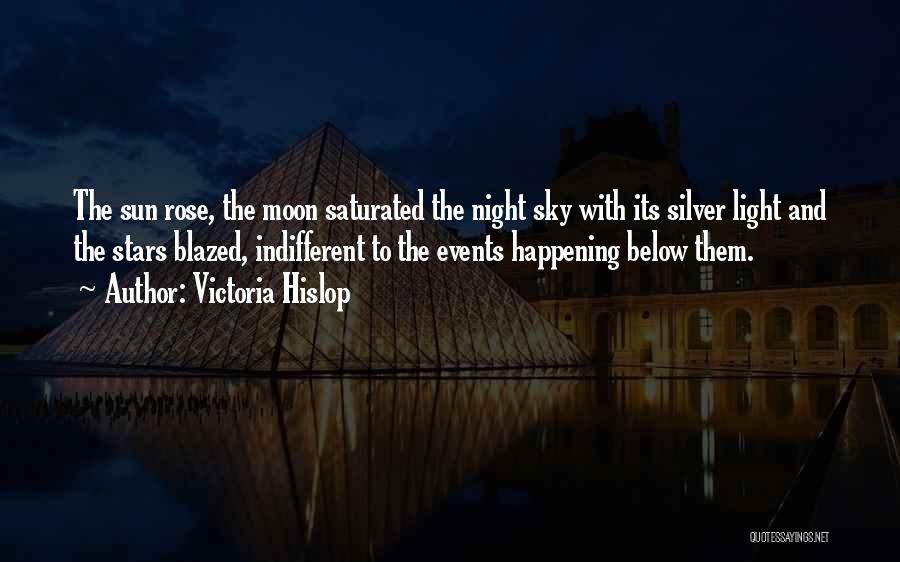 Moon Stars Night Quotes By Victoria Hislop