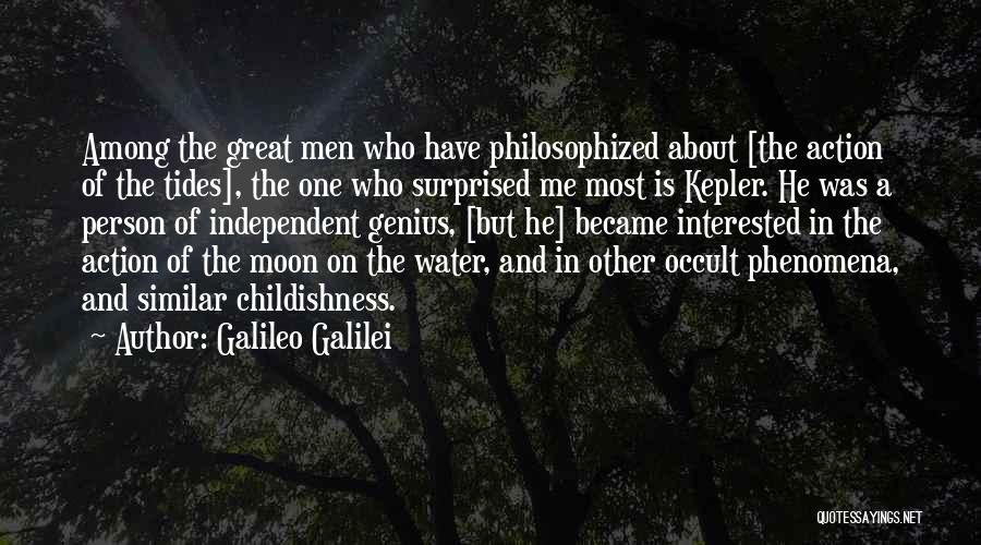 Moon Tides Quotes By Galileo Galilei