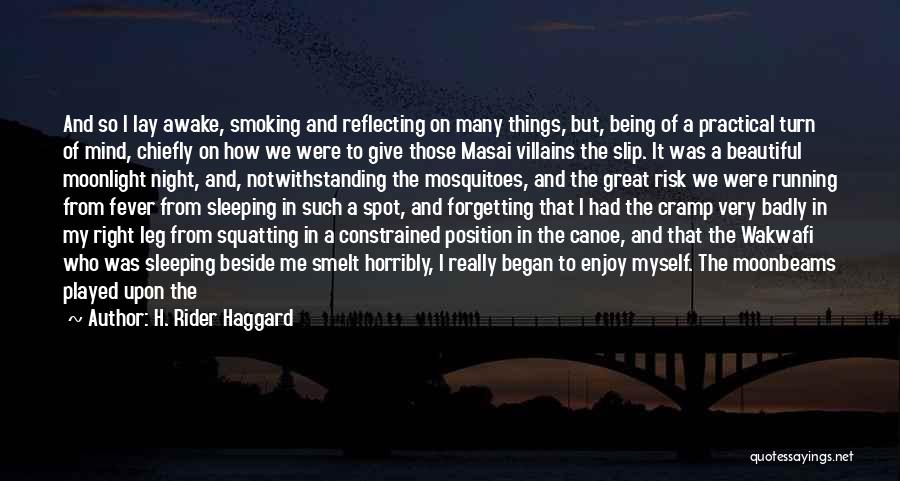 Moonbeams Quotes By H. Rider Haggard