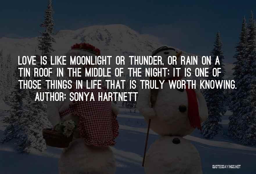 Moonlight Love Quotes By Sonya Hartnett