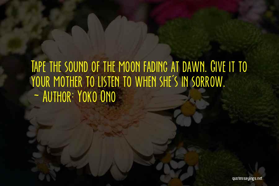 Moonlight Love Quotes By Yoko Ono