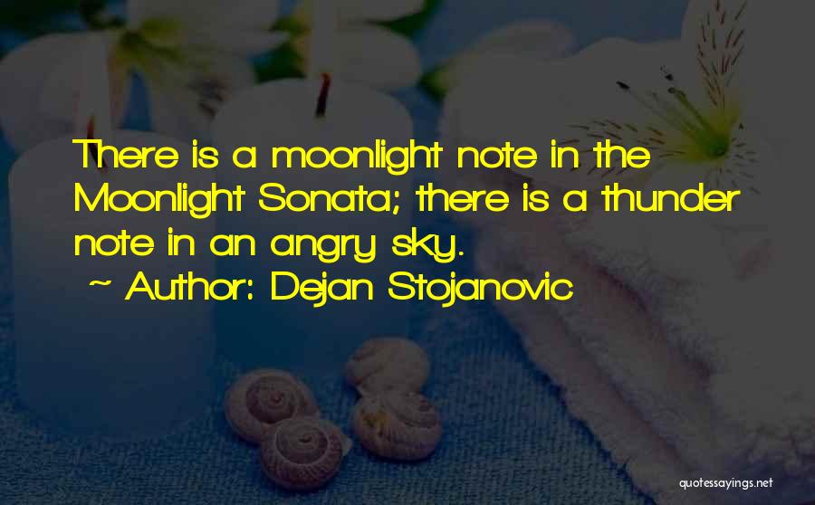 Moonlight Sonata Quotes By Dejan Stojanovic