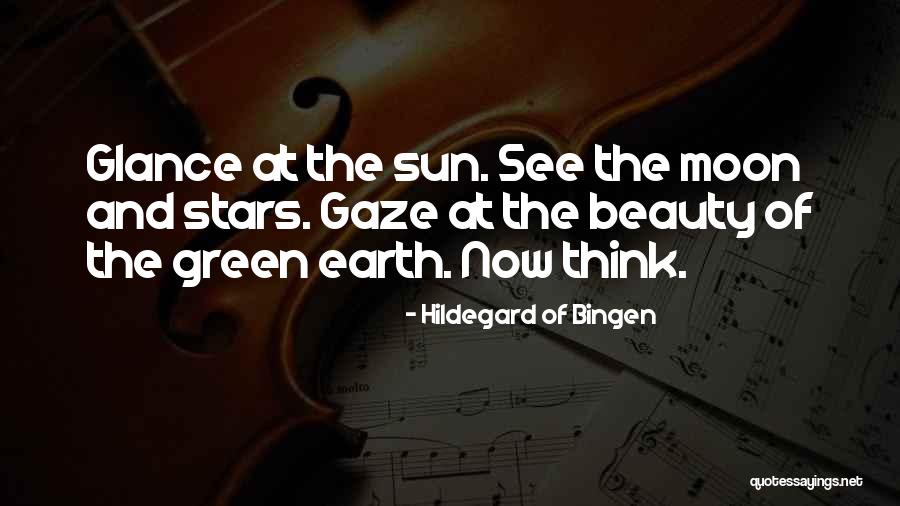 Moon's Beauty Quotes By Hildegard Of Bingen