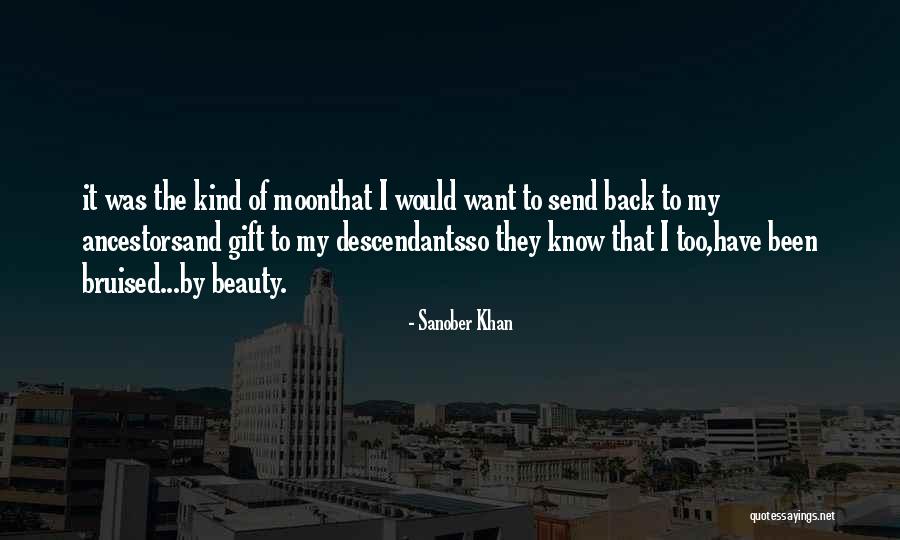 Moon's Beauty Quotes By Sanober Khan