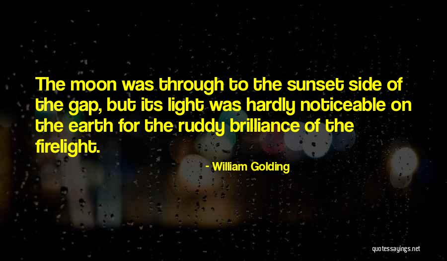 Moon's Beauty Quotes By William Golding