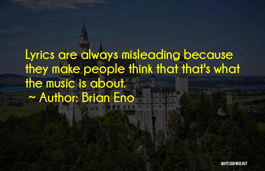 Moorthy Selvaraj Quotes By Brian Eno