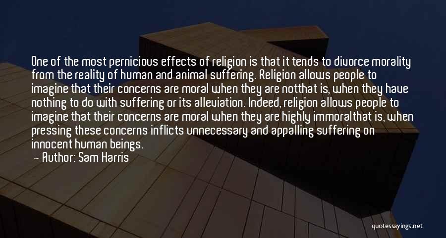 Moral And Immoral Quotes By Sam Harris