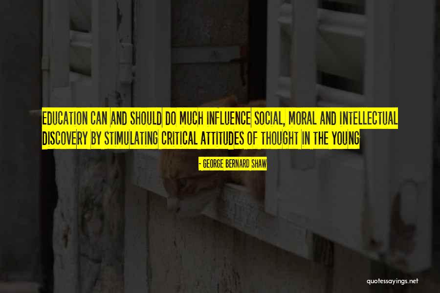 Moral Attitude Quotes By George Bernard Shaw Moral Attitude Quotes By George Bernard Shaw