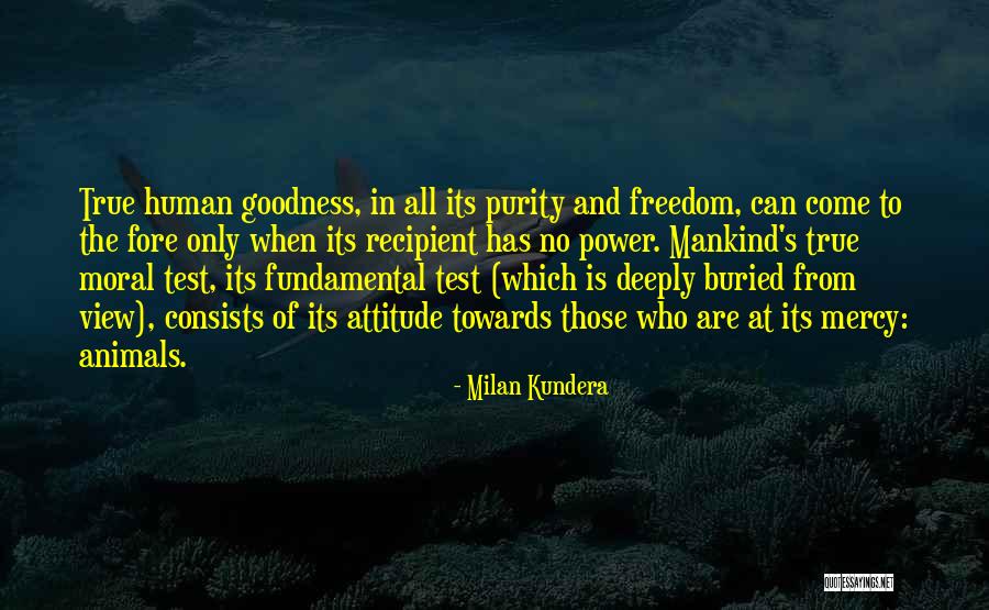 Moral Attitude Quotes By Milan Kundera Moral Attitude Quotes By Milan Kundera