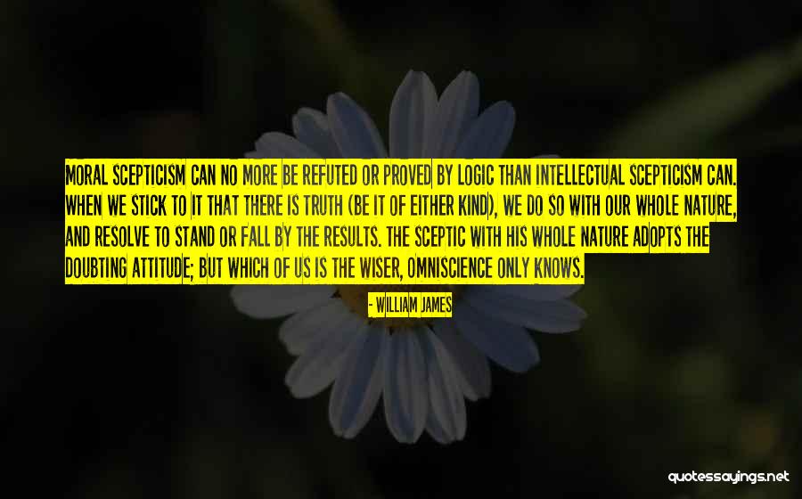 Moral Attitude Quotes By William James Moral Attitude Quotes By William James