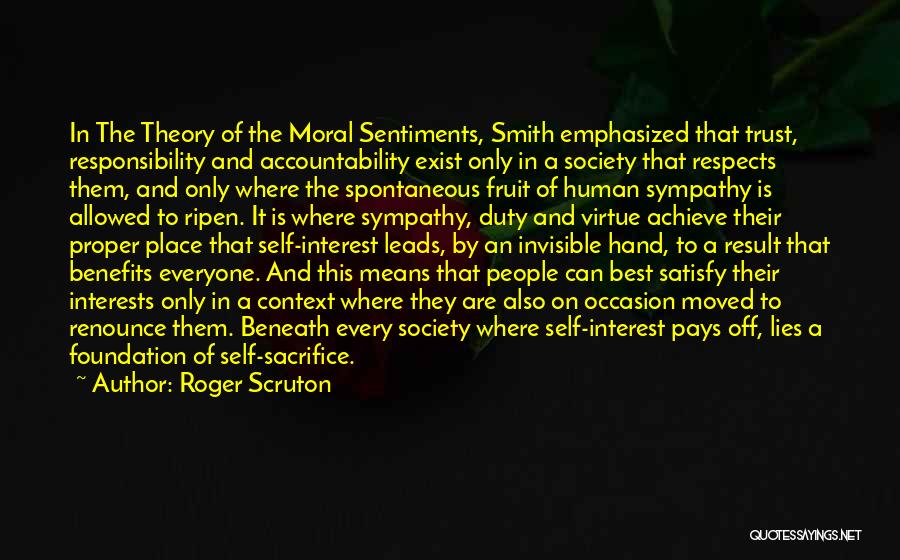 Moral Duty Quotes By Roger Scruton