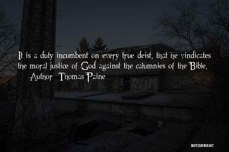 Moral Duty Quotes By Thomas Paine