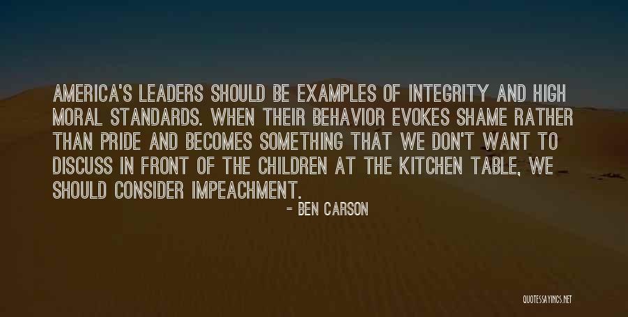 Moral Examples Quotes By Ben Carson Moral Examples Quotes By Ben Carson