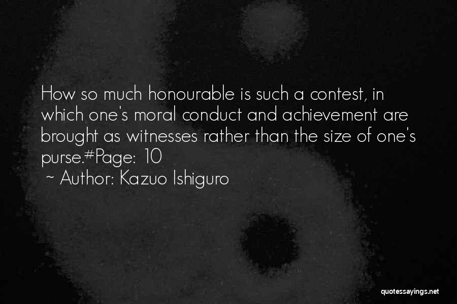 Moral Judgement Quotes By Kazuo Ishiguro