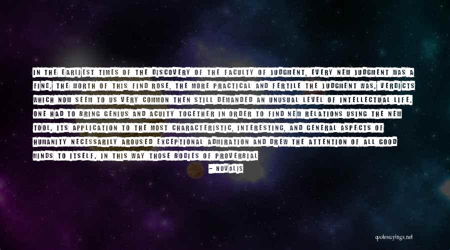 Moral Judgment Quotes By Novalis Moral Judgment Quotes By Novalis