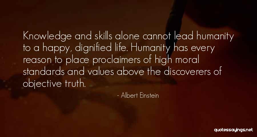 Moral Knowledge Quotes By Albert Einstein Moral Knowledge Quotes By Albert Einstein
