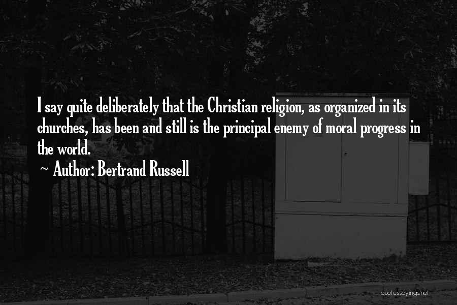 Moral Progress Quotes By Bertrand Russell