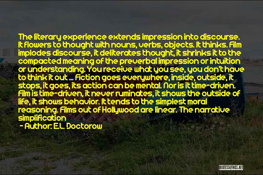 Moral Reasoning Quotes By E.L. Doctorow