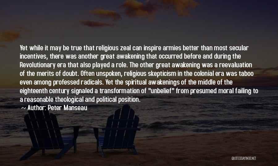 Moral Skepticism Quotes By Peter Manseau