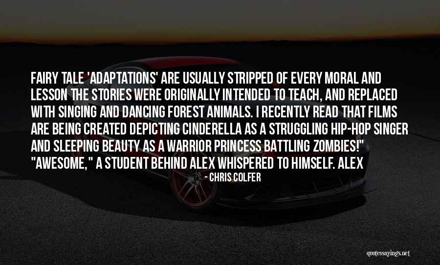 Moral Stories Quotes By Chris Colfer Moral Stories Quotes By Chris Colfer