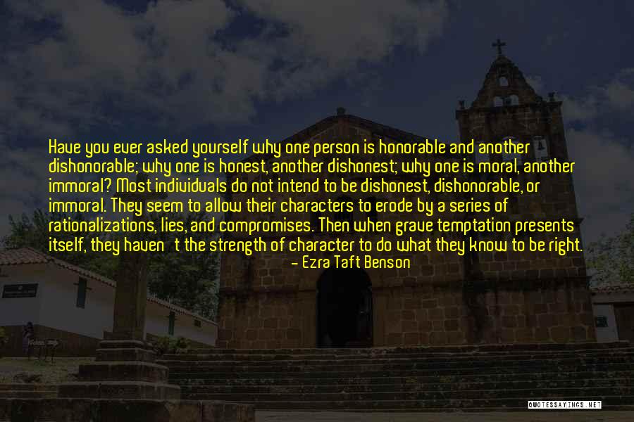 Moral Strength Quotes By Ezra Taft Benson Moral Strength Quotes By Ezra Taft Benson