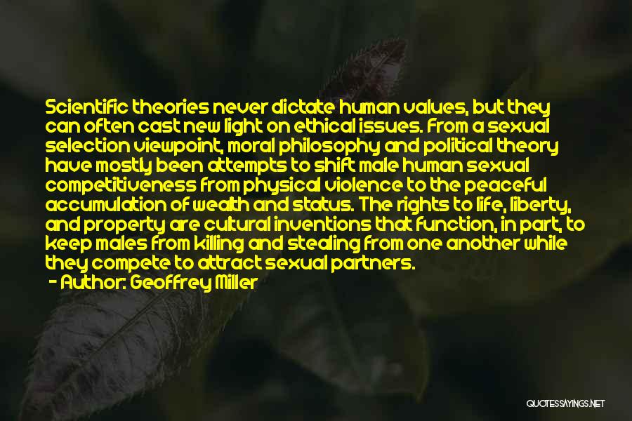 Moral Theory Quotes By Geoffrey Miller