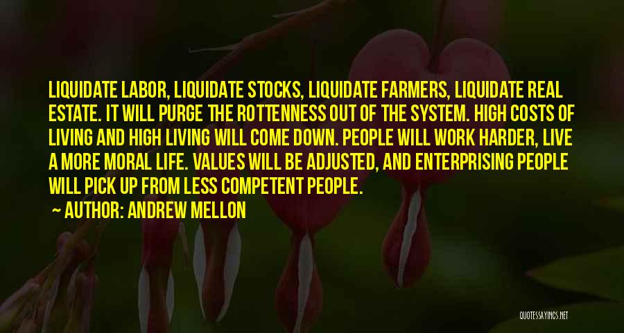 Moral Values Quotes By Andrew Mellon