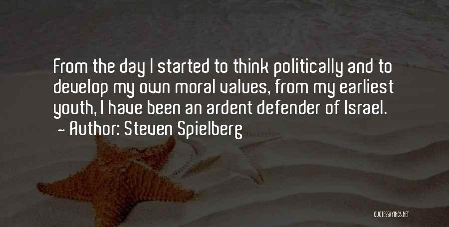 Moral Values Quotes By Steven Spielberg