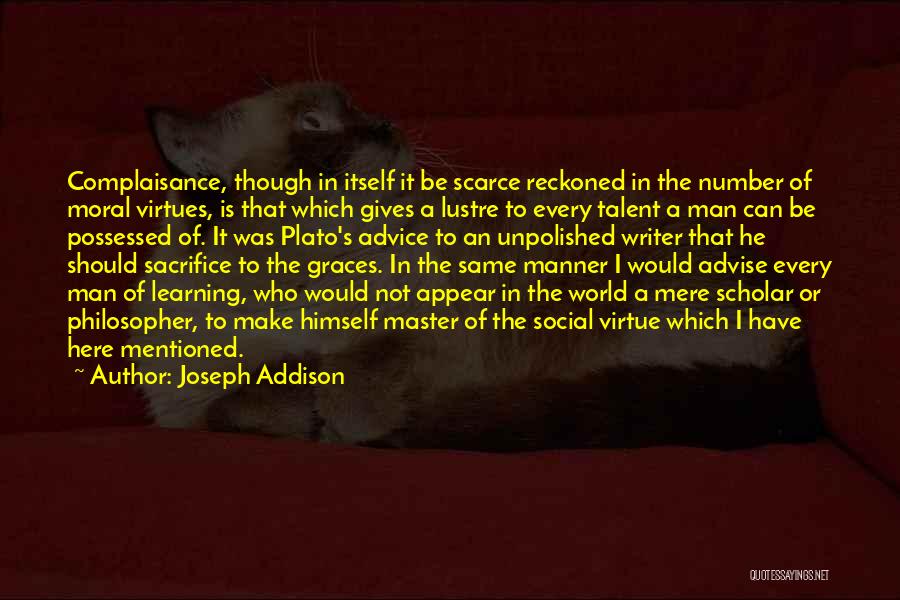 Moral Virtues Quotes By Joseph Addison