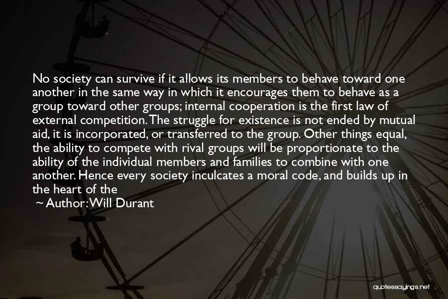 Moral Virtues Quotes By Will Durant