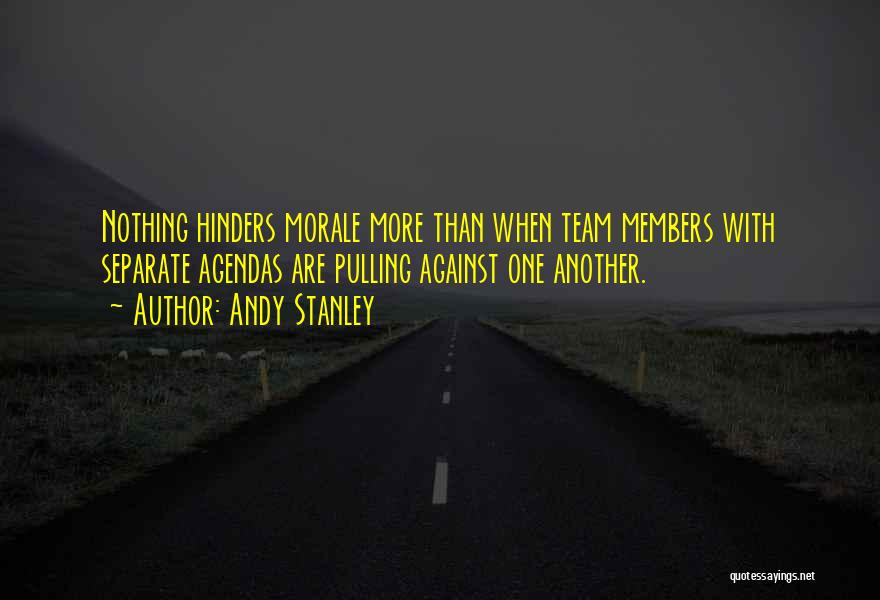 Morale Up Quotes By Andy Stanley