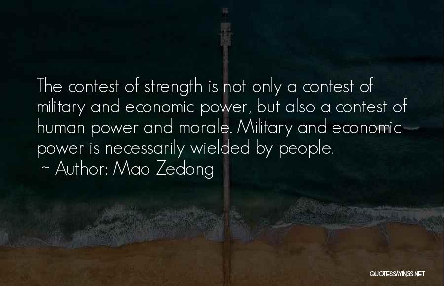 Morale Up Quotes By Mao Zedong