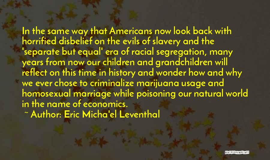 Morality And Justice Quotes By Eric Micha'el Leventhal