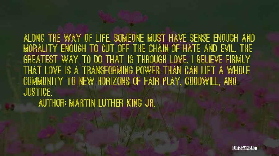 Morality And Justice Quotes By Martin Luther King Jr.