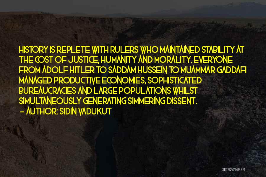 Morality And Justice Quotes By Sidin Vadukut