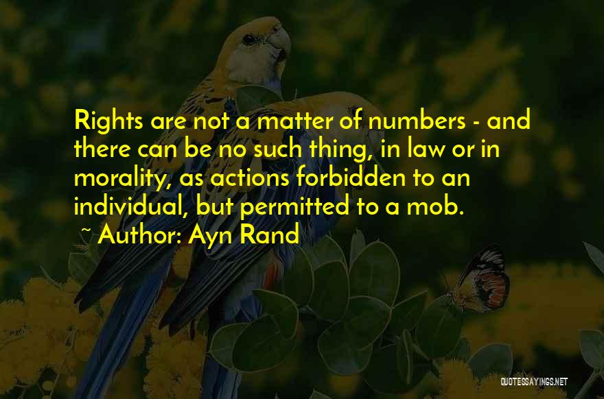 Morality And Law Quotes By Ayn Rand