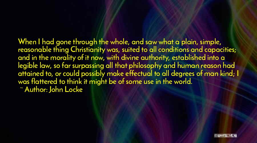 Morality And Law Quotes By John Locke