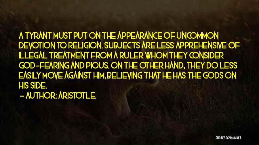 Morality And Religion Quotes By Aristotle.